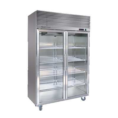 Besttop CRT48-2SG - 2 Door Glass Upright Display Fridge - CRT48-2SG