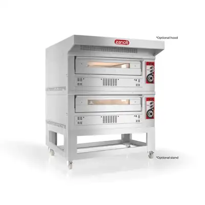 Zanolli Citizen CTM2G01A-2 - PWG 9+9 Gas Double Deck Pizza Oven - 18 Pizzas - CTM2G01A-2