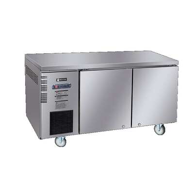 Besttop CUR15-2 - 2 Door Solid Underbench Fridge 1500mm - CUR15-2
