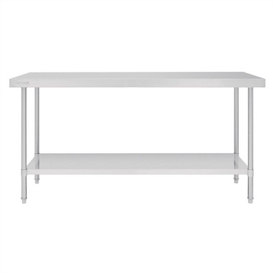 Vogue Premium Stainless Steel Table 2400x600x900mm - DA333