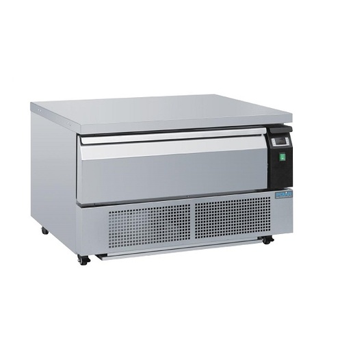 Polar DA994-A U-Series Single Drawer Counter Fridge Freezer 2xGN - DA994-A
