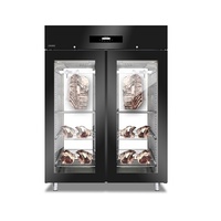 Everlasting DAE1501 Dry Aging Cabinet Double Door - Black - DAE1501