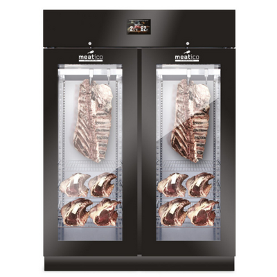 Everlasting DAE1501 Dry Aging Cabinet Double Door - Black - DAE1501