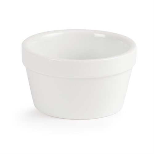 Olympia Tapas Mediterranean Ramekins White 95mm (Box of 6) - DK829