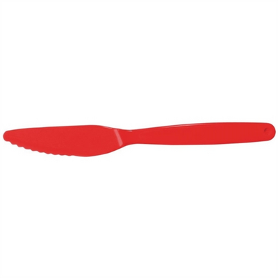 Olympia Kristallon Polycarbonate Knife Red 180mm (Pack of 12) - DL114