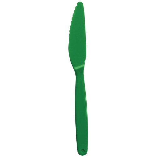Olympia Kristallon Polycarbonate Knife Green 180mm (Pack of 12) - DL116