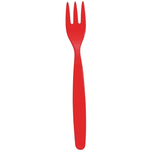 Olympia Kristallon Polycarbonate Fork Red 170mm (Pack of 12) - DL118