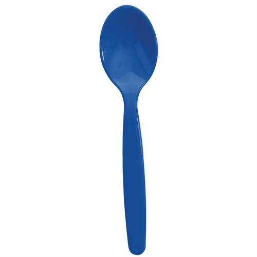 Olympia Kristallon Polycarbonate Spoon Blue - 170mm (Pack of 12) - DL125