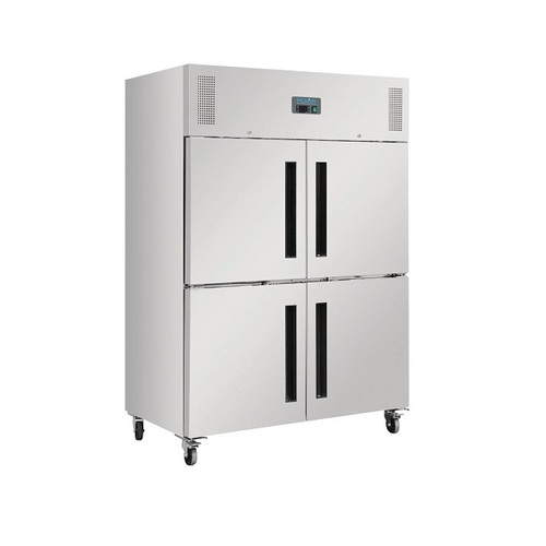 Polar DL709-A G-Series 2 Stable Door Upright Fridge Stainless Steel 1200Ltr - DL709-A