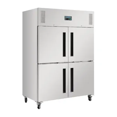 Polar DL709-A G-Series 2 Stable Door Upright Fridge Stainless Steel 1200Ltr - DL709-A