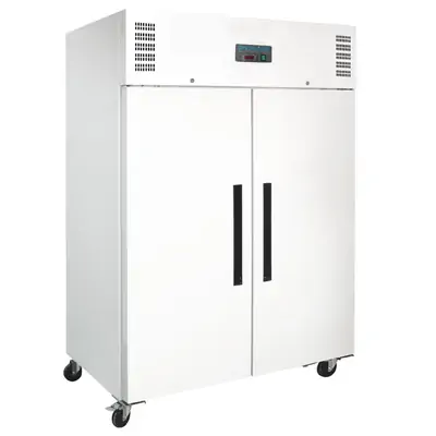 Polar DL897-A G-Series 2 Door Upright Freezer White 1200Ltr  - DL897-A