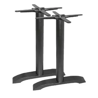 Bolero Cast Iron Twin Leg Table Base (Pack of 2) - DN642