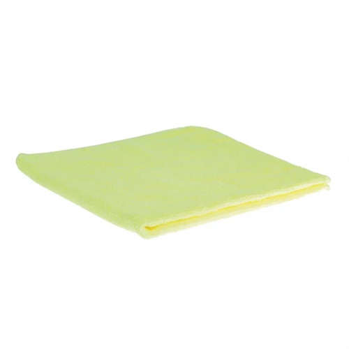 Jantex Microfibre Cloths Yellow 400 x 400mm (Pack of 5) - DN841