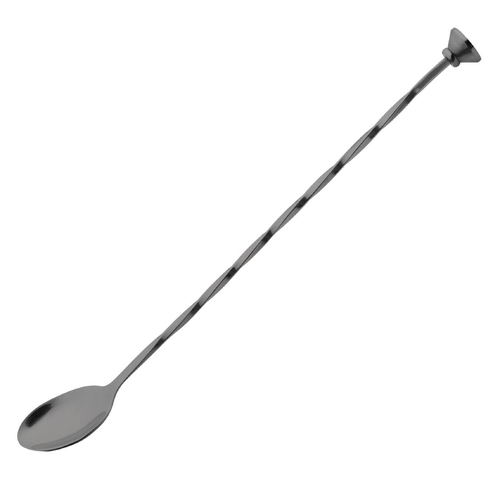 Olympia Cocktail Mixing Spoon Gunmetal - DR635