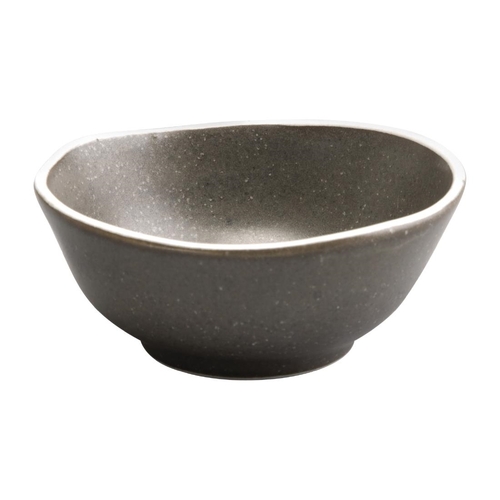 Olympia Chia Charcoal Dipping Dish 80mm (Box of 12) - DR820