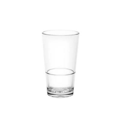 D-Still Essentials Polycarbonate Highball Beer W&M Certified & Nucleated 285ml (Box of 4) - DSH285P