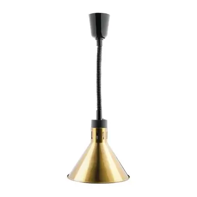 Apuro DY465-A Retractable Conical Heat Lamp Shade Gold Finish - DY465-A