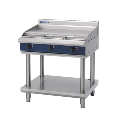 Blue Seal E516A-LS - 900mm Electric Griddle with Leg Stand - E516A-LS