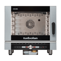 Turbofan EC40D5 - Full Size 5 Tray Digital / Electric Combi Oven - EC40D5