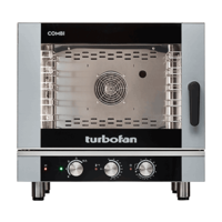 Turbofan EC40M5 - Full Size 5 Tray Manual / Electric Combi Oven - EC40M5