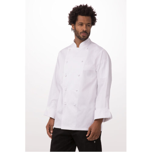 Chef Works Madrid Premium Cotton Chef Jacket - ECHR-38 - ECHR-38