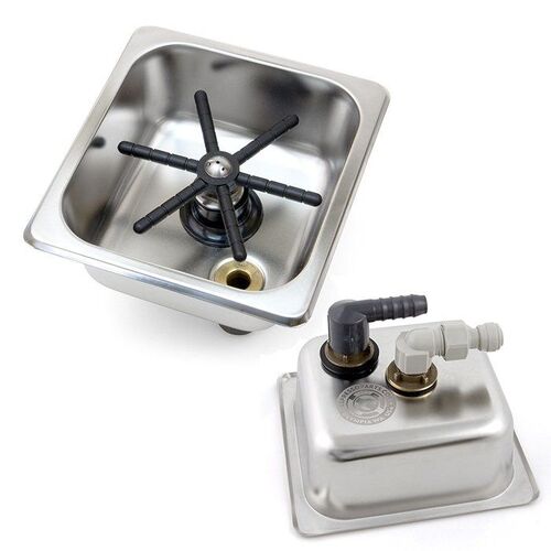 Espresso Parts Pitcher Rinser - 6" x 6" x 2" - EPPR662