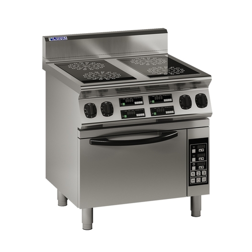 Luus ER7-4B - 4 Zone Electric Induction Cooktop with Electric Oven - ER7-4B