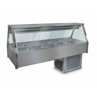 Roband ERX25RD Straight Glass Cold Food Display - ERX25RD