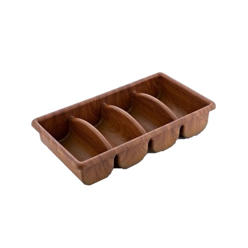 Evelin Gastronorm Cutlety Tray 4 Compartment 295x520x100mm - EVE10239