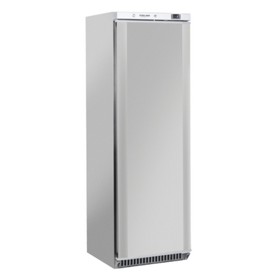 Anvil FBC2400 Single Solid Door Upright Fridge - Stainless Steel 400L - FBC2400