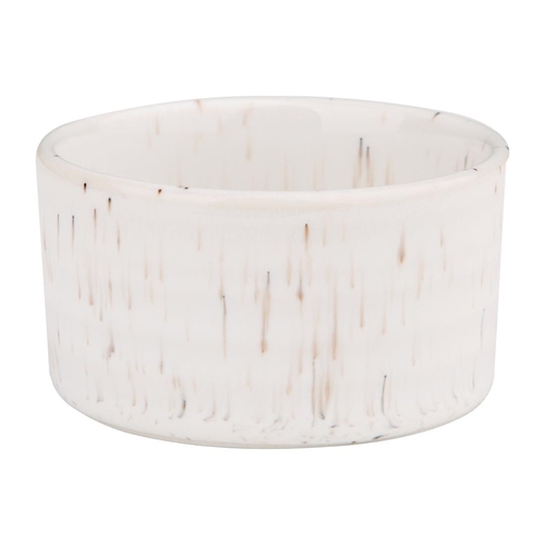 Olympia Cavolo White Speckle Dipping Dish 67mm (Box of 12) - FD905