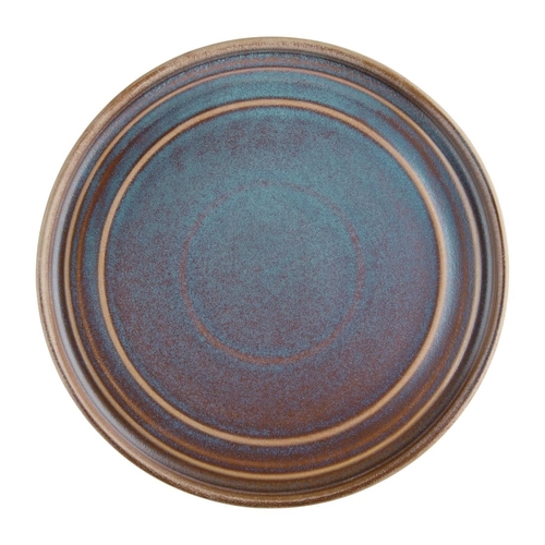 Olympia Cavolo Iridescent Flat Round Plate 220mm (Box of 6) - FD915