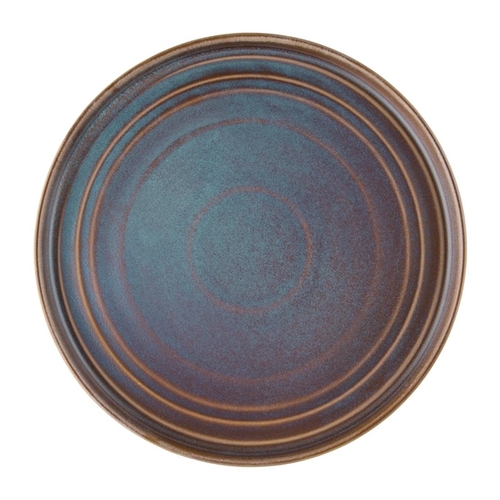 Olympia Cavolo Iridescent Flat Round Plate 270mm (Box of 4) - FD916
