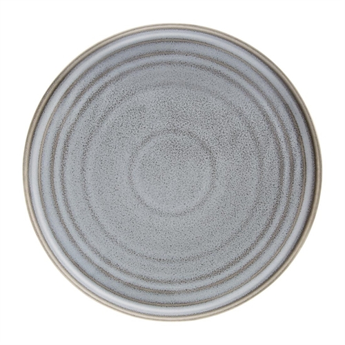 Olympia Cavolo Charcoal Dusk Flat Round Plate 270mm (Box of 4) - FD922