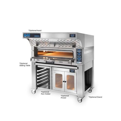 Gam Azzurro Series Stone Deck pizza Oven - 4  x 34cm pizzas - FORA4TR400A