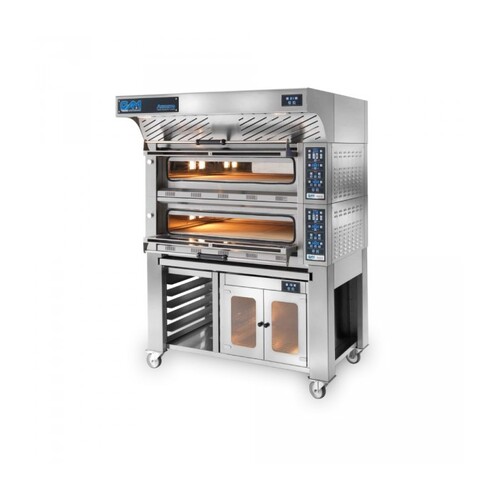 Gam Azzurro Series Stone Deck pizza Oven - 6  x 34cm pizzas - FORA6TR400A