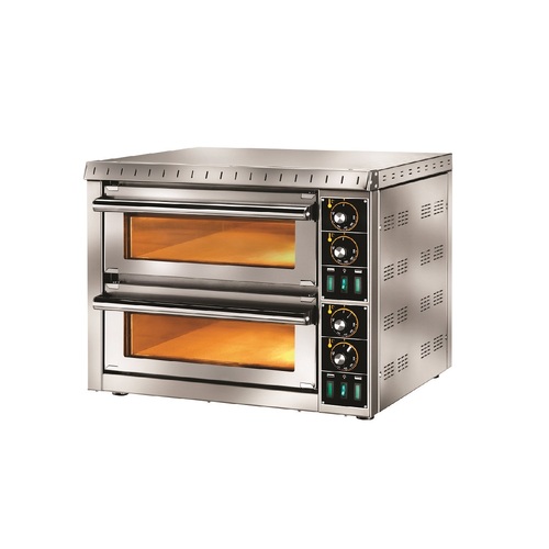 Gam MD 1+1 - Compact Double Stone Electric Deck Oven - FORMD11MN230