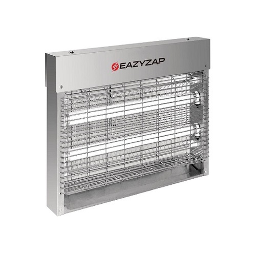 Eazyzap Brushed Stainless Steel LED Bug Zapper Small - FP983-A