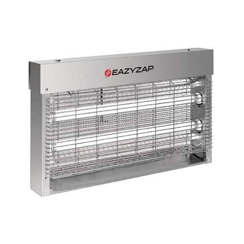 Eazyzap Brushed Stainless Steel LED Bug Zapper Medium - FP984-A