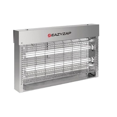 Eazyzap Brushed Stainless Steel LED Bug Zapper Large - FP985-A