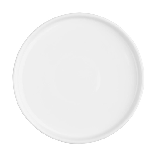Olympia Whiteware Flat Round Plate 210mm (Box of 6) - FW813