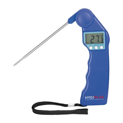 Hygiplas EasyTemp Probe Thermometer Colour Coded Blue Fish - FX146
