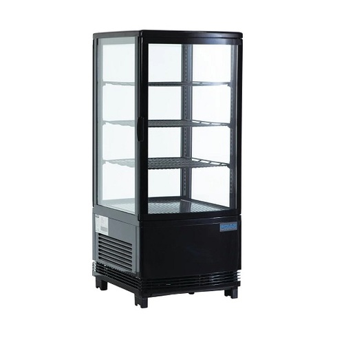 Polar G211-A C-Series Display Fridge Black 68Ltr - G211-A
