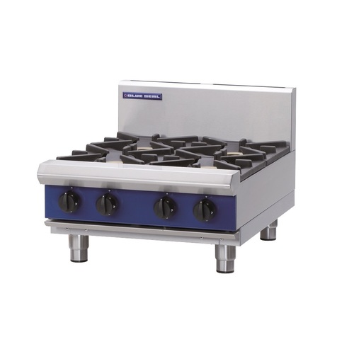 Blue Seal G514C-B - 2 Burner Gas Cooktop + 300mm Griddle - Bench Model  - G514C-B