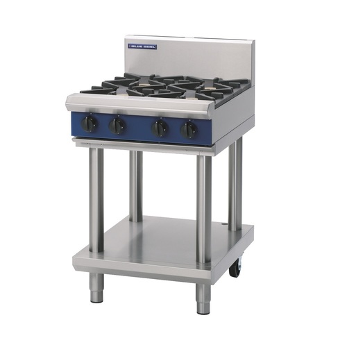 Blue Seal G514D-LS - 4 Burner Gas Cooktop with Leg Stand - G514D-LS