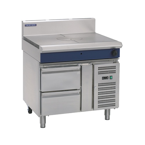 Blue Seal G57-RB - 900mm Gas Target Top with Refrigerated Base - G57-RB