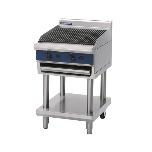 Blue Seal G594-LS - 600mm Gas Chargrill on Leg Stand - G594-LS