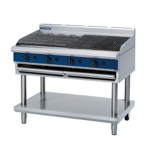 Blue Seal G598-LS - 1200mm Gas Chargrill on Leg Stand - G598-LS
