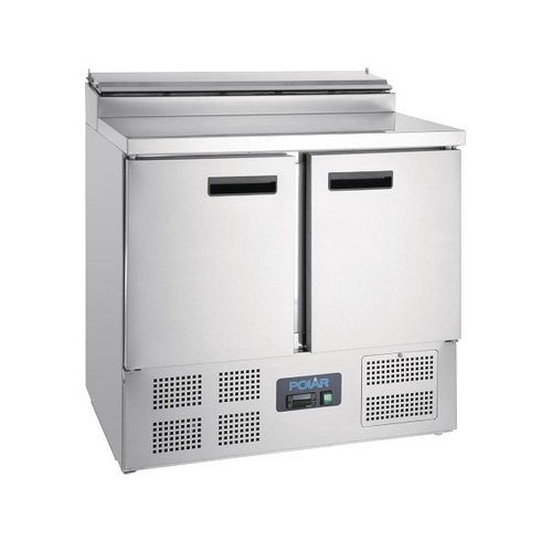 Polar G604-A G-Series Pizza Prep Counter Fridge 254Ltr - G604-A
