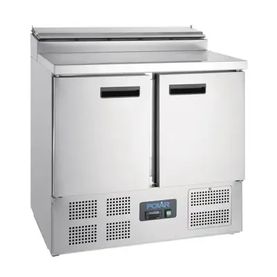 Polar G604-A G-Series Pizza Prep Counter Fridge 254Ltr - G604-A